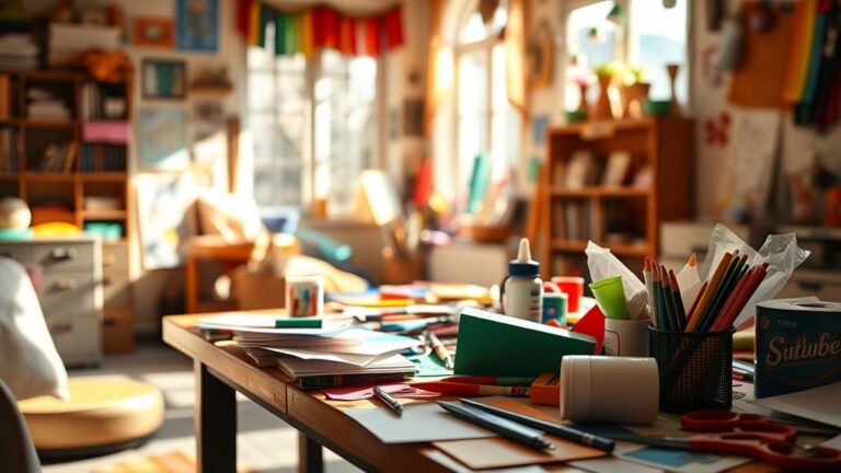 Kinderen laten leren door creatief knutselen en spelen